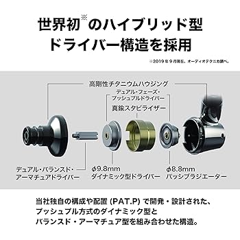Amazon.co.jp: オーディオテクニカ ATH-IEX1 イヤホン 有線